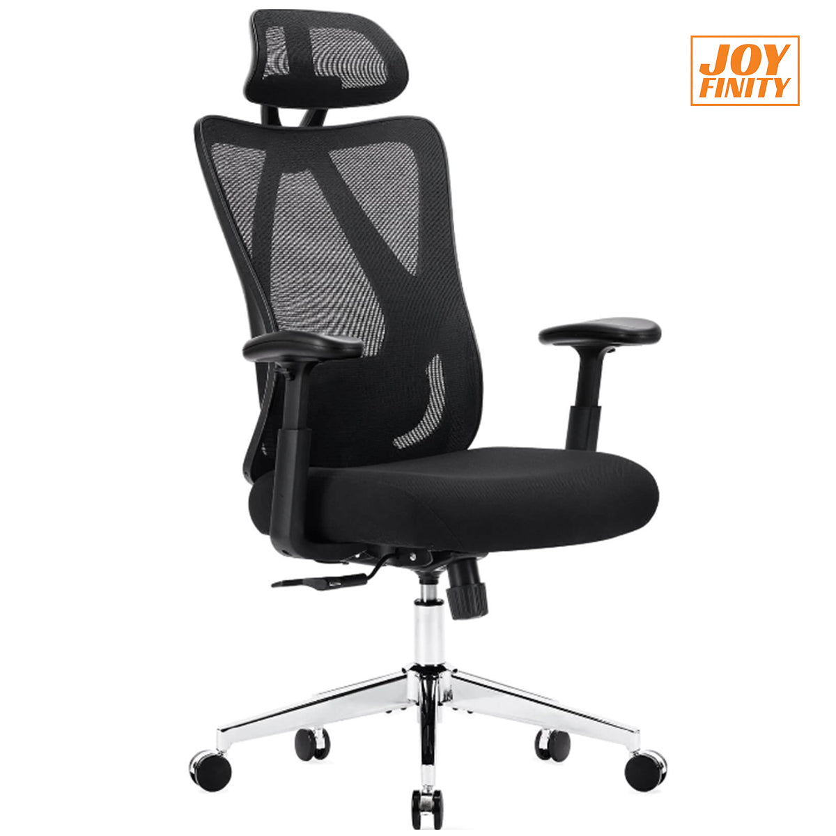 JOYFINITY Ergonomic Office Chair with 2D Armrest Adjustable Lumbar Support & Headrest,135°Tilt Function