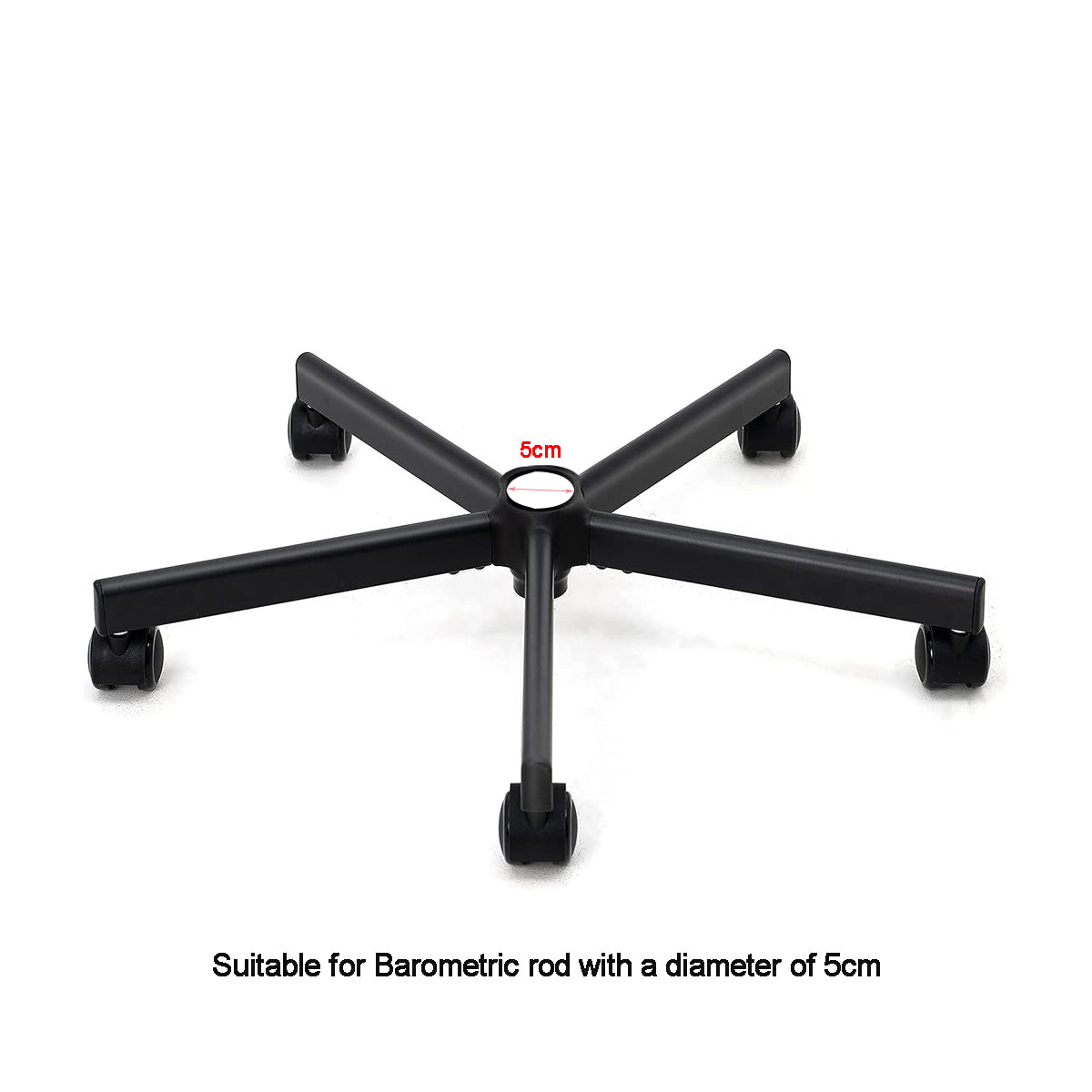 JOYFINITY Upgraded with Armrests Viral Criss Cross-Legged Chair With Wheels,Over Size Armless Swivel Home Office Chair