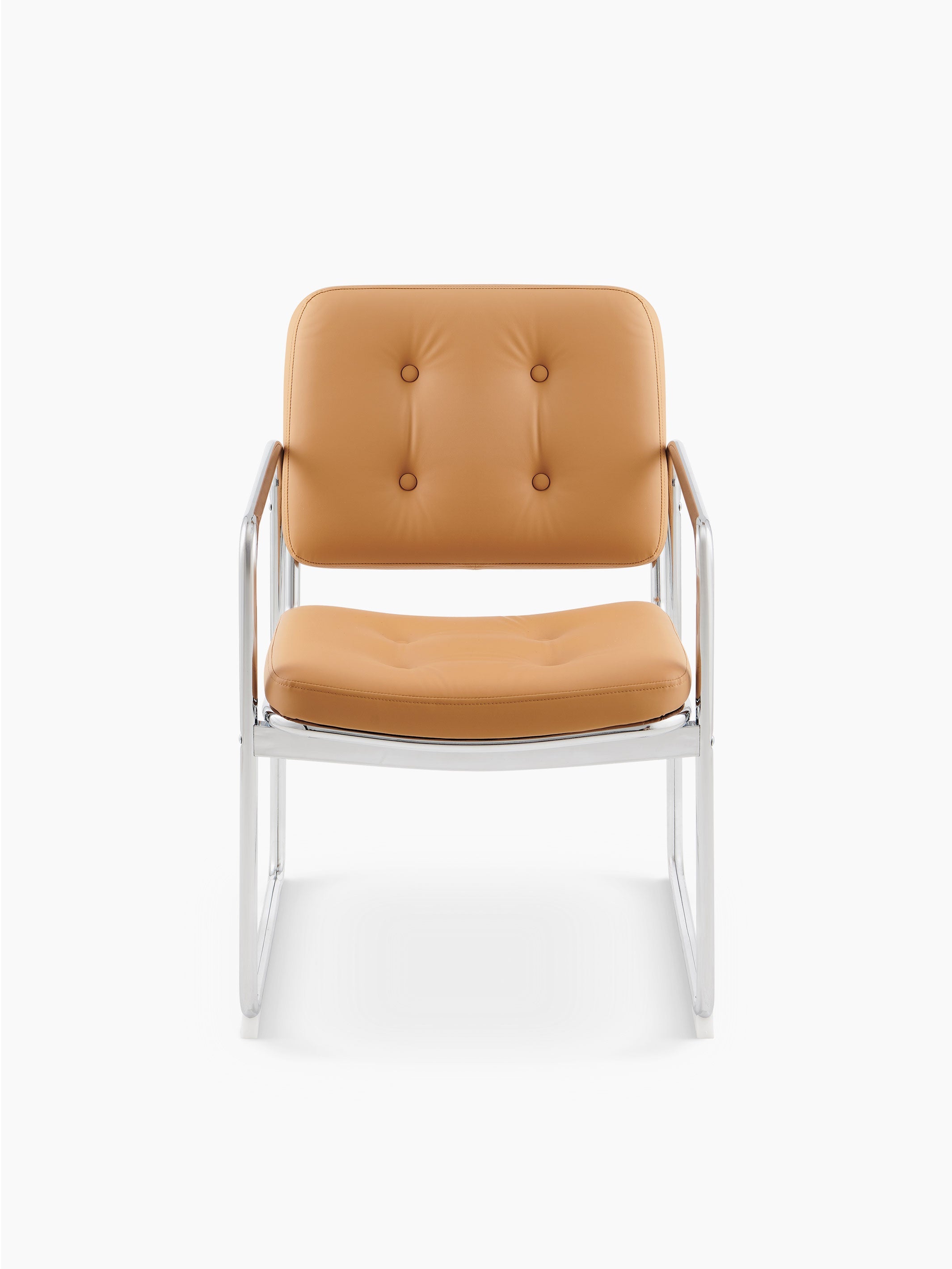 JOYFINITY Mondo Legacy Tufted Dining Chair with Metal Legs