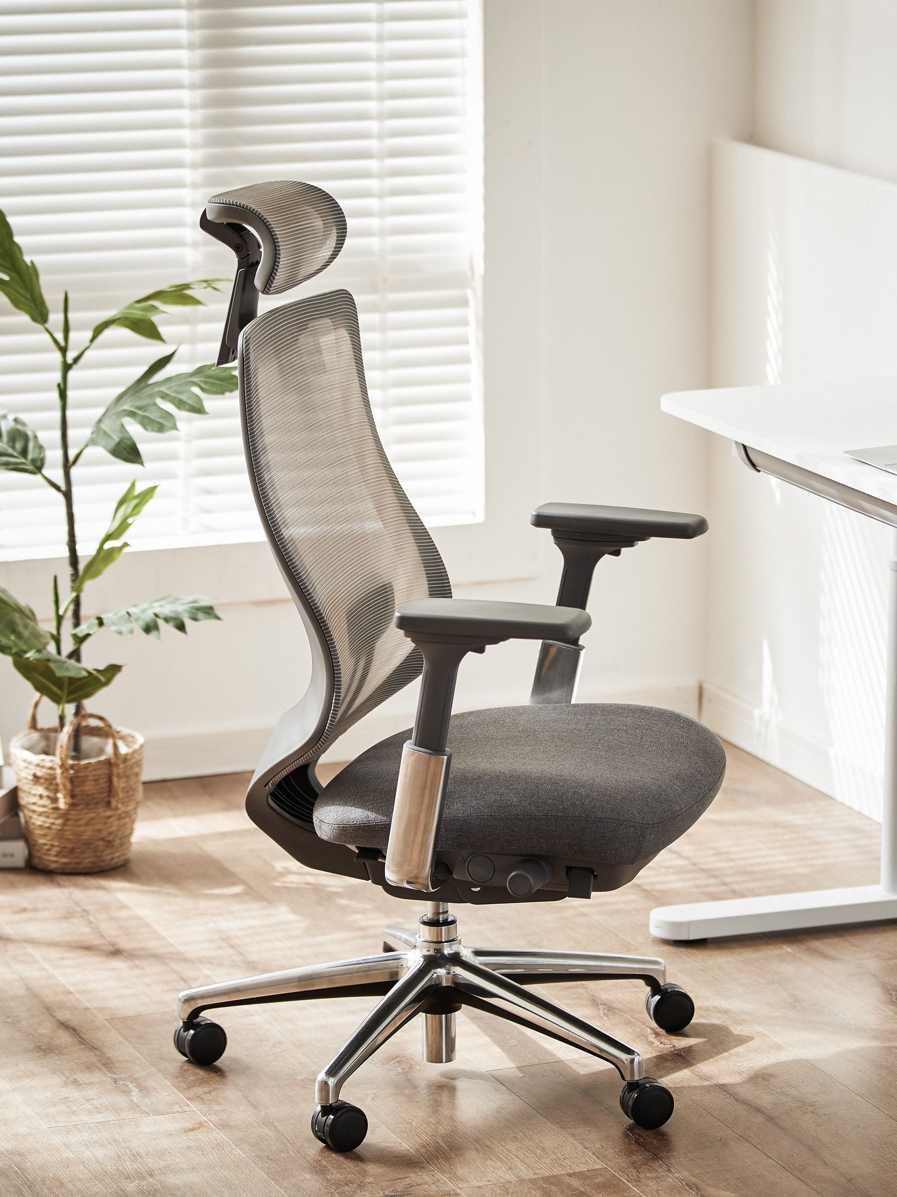 JOYFINITY ATLAS Ergonomic Mesh Back Office Chair with Slide Seat