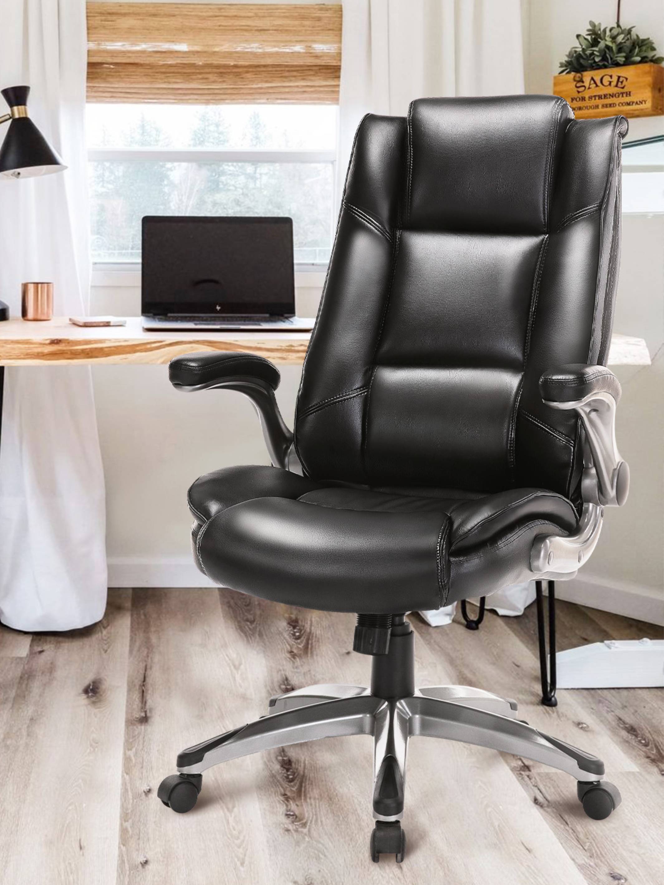 JOYFINITY Ergonomic Office Chair with Flip-up Armrests