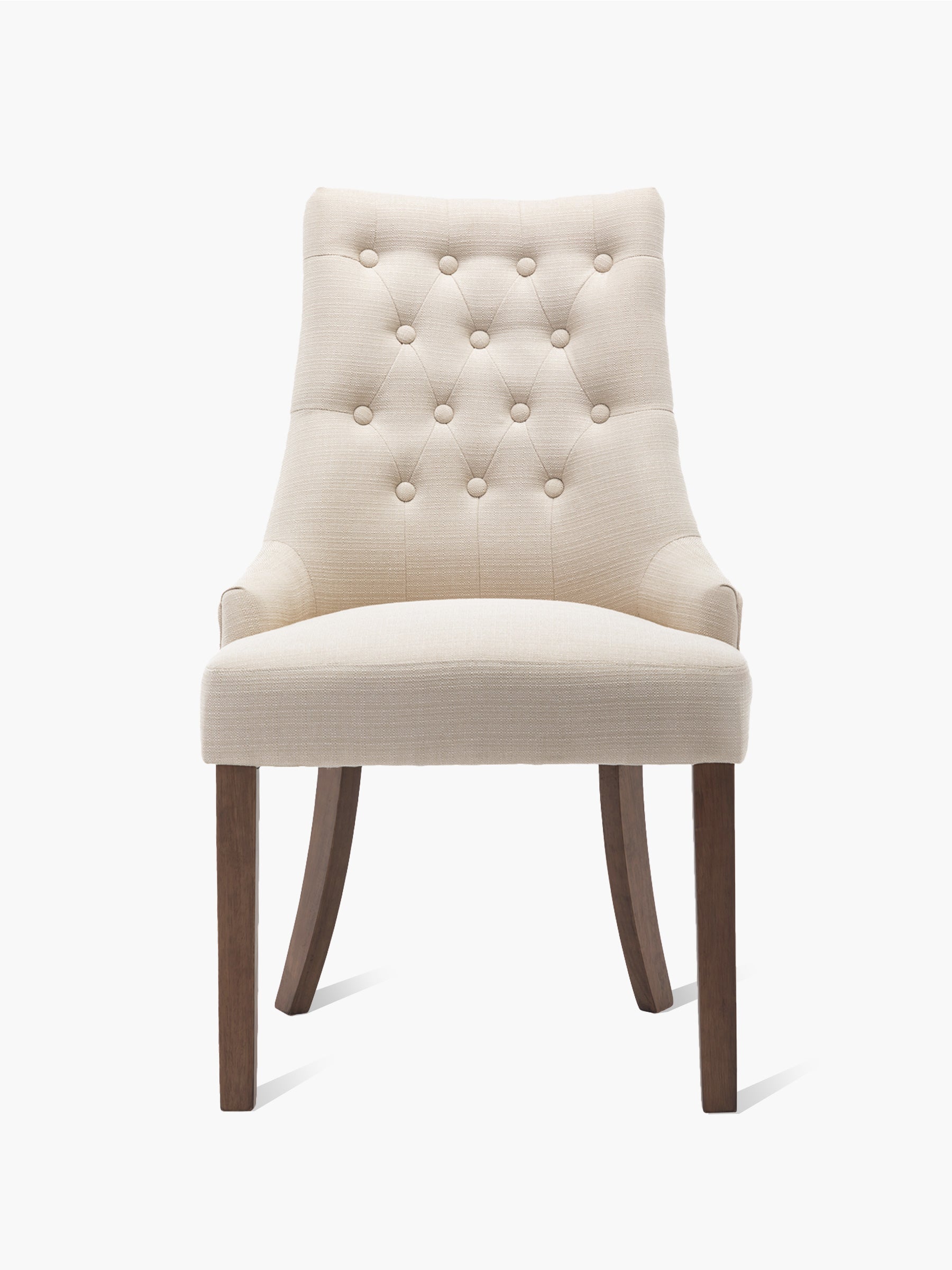 JOYFINITY Tufted Upholstered Wingback Dining Chair
