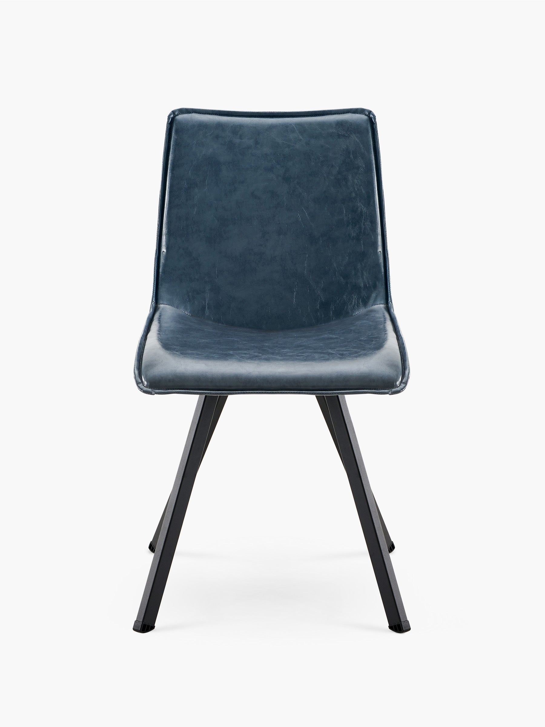 JOYFINITY Modern PU Leather Dining Chair with Metal Legs