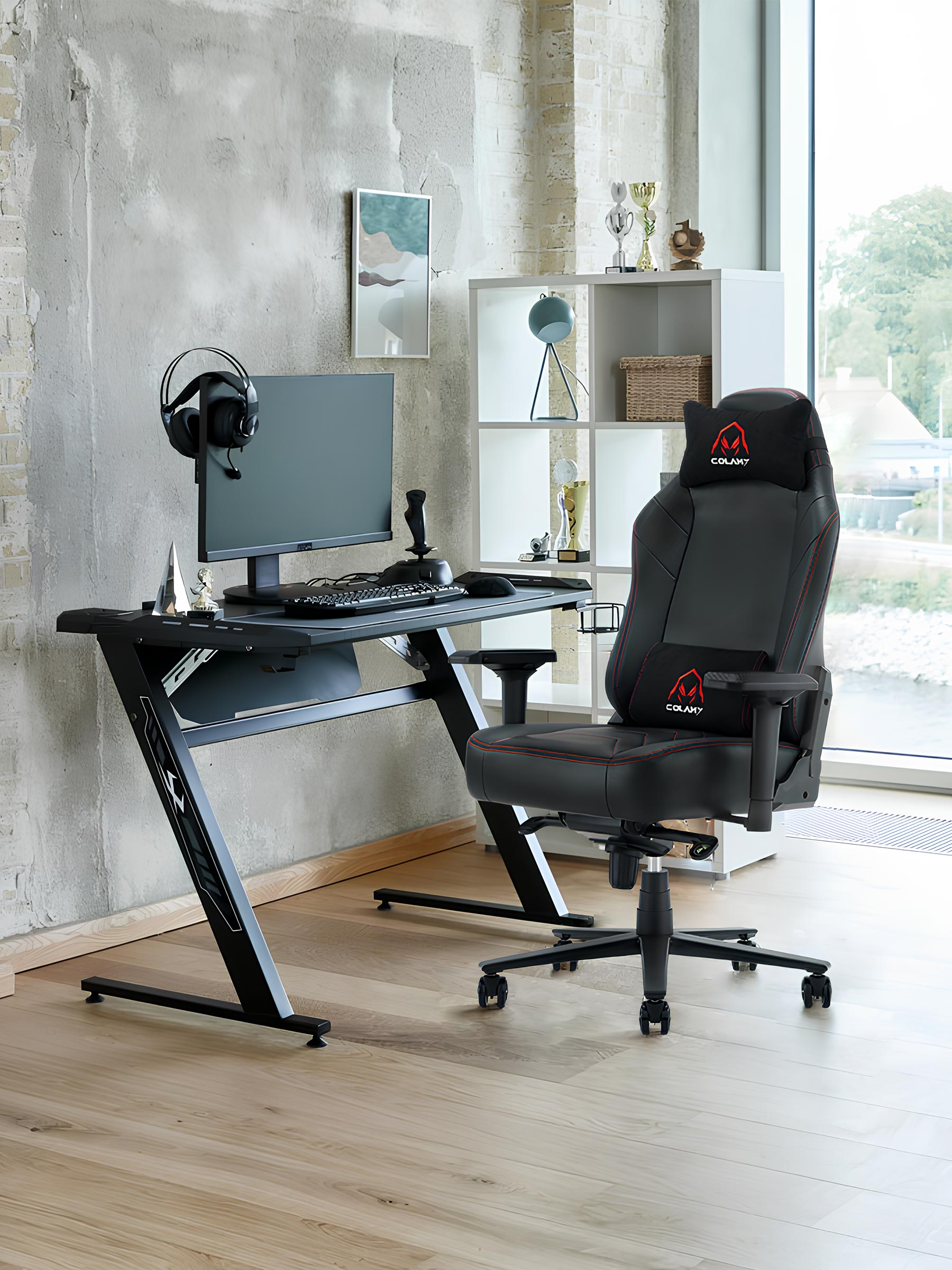 JOYFINITY Big and Tall 350 lbs Gaming Chair