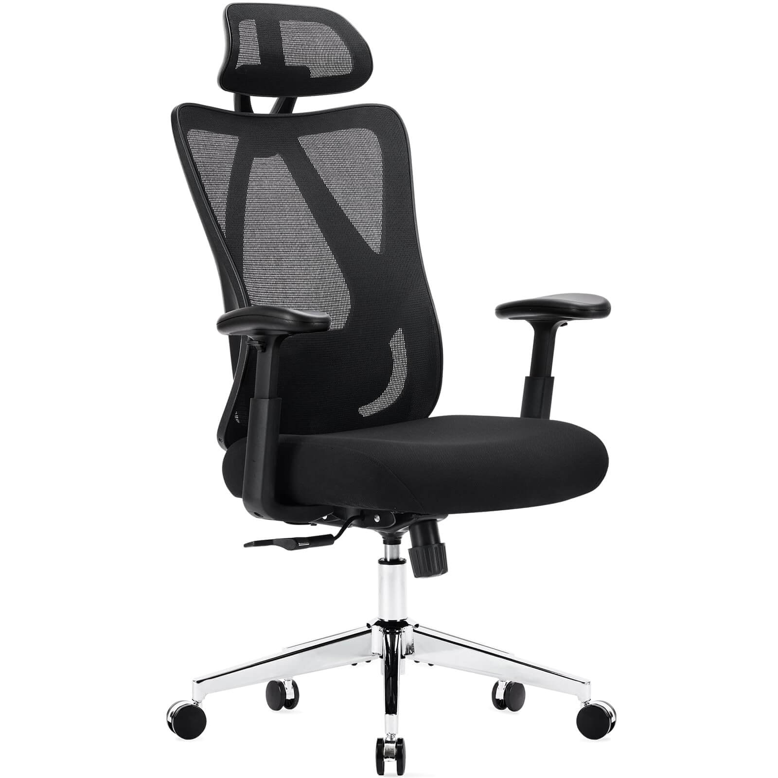 JOYFINITY Ergonomic Office Chair with 2D Armrest Adjustable Lumbar Support & Headrest,135°Tilt Function