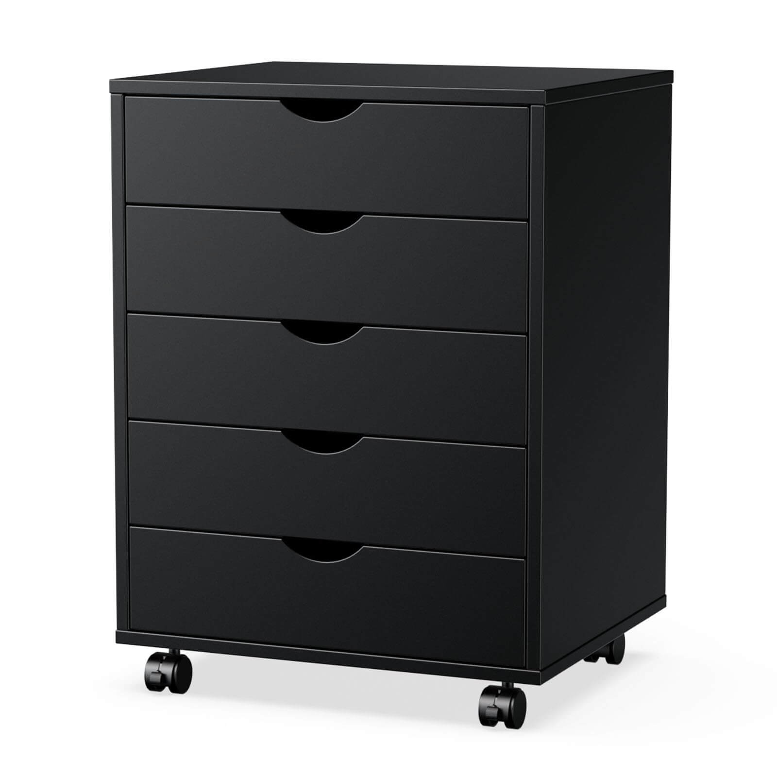 JOYFINITY Storage Cabinet Dressers with Wheels Mobile Organizer Drawers for Office, Bedroom, Home