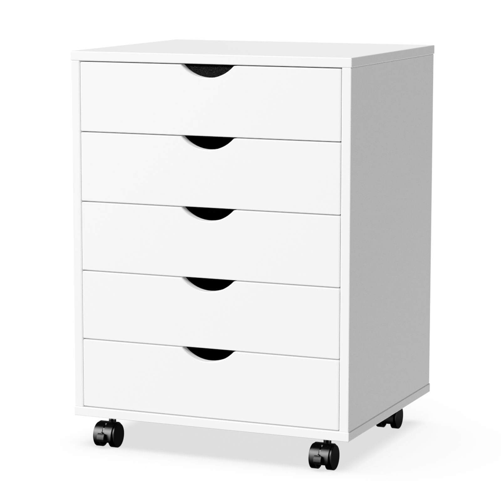 JOYFINITY Storage Cabinet Dressers with Wheels Mobile Organizer Drawers for Office, Bedroom, Home
